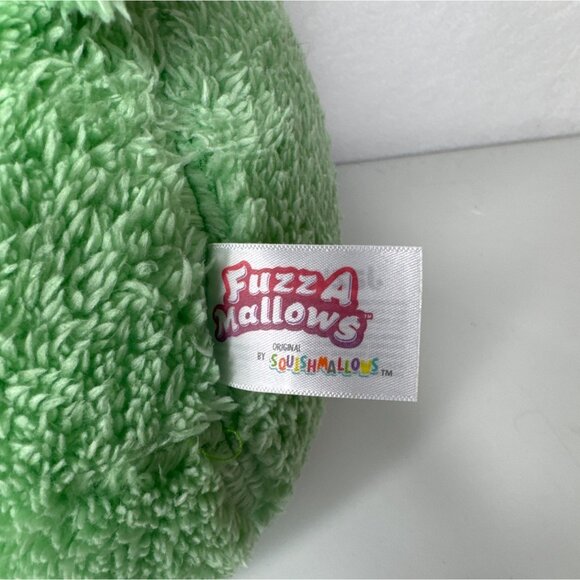 Fuzzamallows Green  Goat-Llama Plush By Jazware Polyester Fibers12 inches - Picture 4 of 7